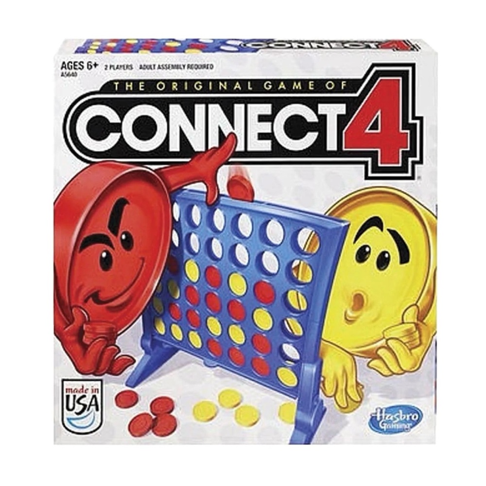 Hasbro Classic Connect 4 Game, Ages 6 & Up
